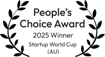 People's Choice Award 2025 Winner, Startup World Cup (AU)